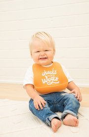 Cheeks for Weeks Wonder Bib banner