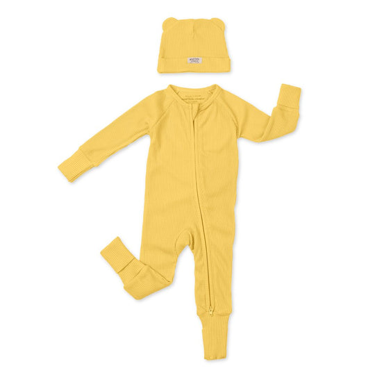 Sunshine Rib Zip Fit & Beanie Set banner